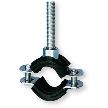 Dual screw pipe clamps